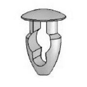Key Hole Clips