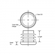 Tube Insert Round Imperial