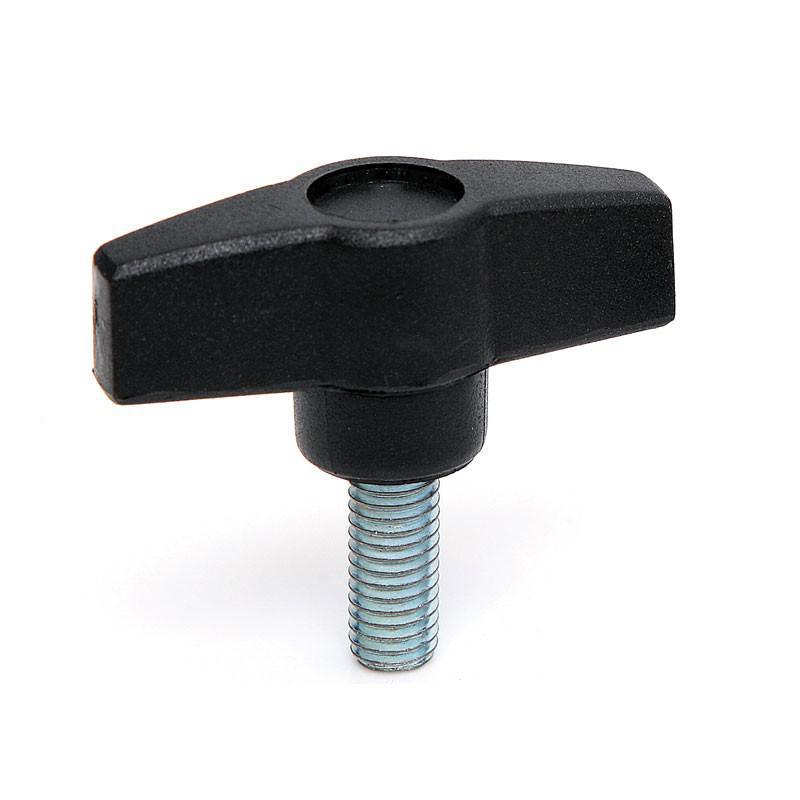2 lobe handwheel with threaded stud