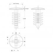 FIR TREE CLIPS