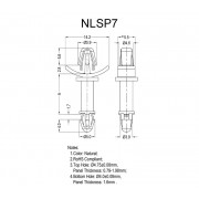 Locking Circuit Board Support Series 7
