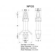 Locking PCB Support - Arrowhead