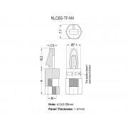 Threaded Hex PCB Support - M4