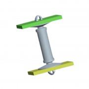 Dual Locking Support Posts Cupped Teardrop