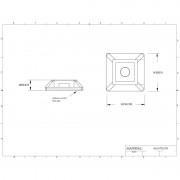 Self Adhesive Cable Tie Mount