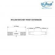 Ratchet Rivet Extension