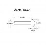 Acetal Rivet
