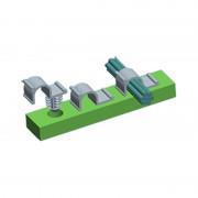 Nylon Half-U Routing Clip Fir Tree